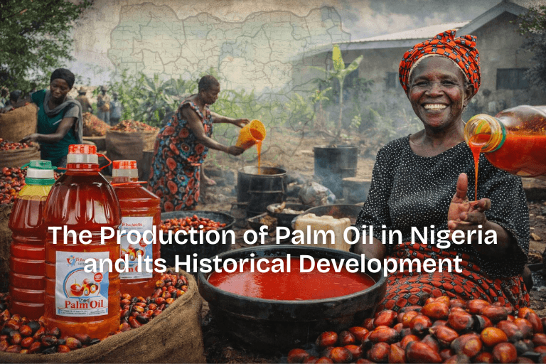 The historical production of Palm Oil in Nigeria