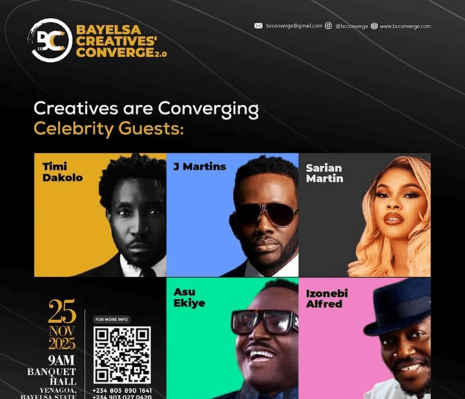Bayelsa Creatives Converge 2.0: A New Creative Era Unfolds in the Niger Delta