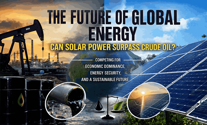 The Future of Global Energy: Can Solar Power Surpass Crude Oil?