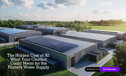 Water is used indirectly to generate the electricity that powers servers in regions where power plants depend on it. This has sparked growing discussions about AI’s environmental footprint. 